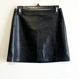 Aritzia Sunday Best Tatiana Vegan Leather Mini Skirt
